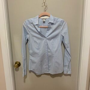 H&M Soft Blue Shirt